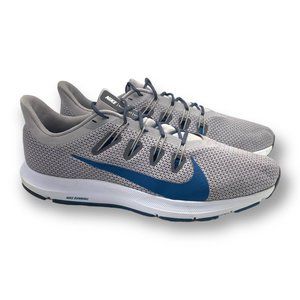 Nike Quest 2 Men's Size 13 Gray Blue Model# CI3787-006 Running Shoes Sneakers